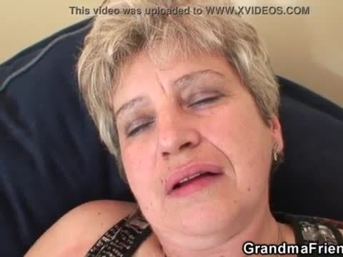 Old granny double penetration