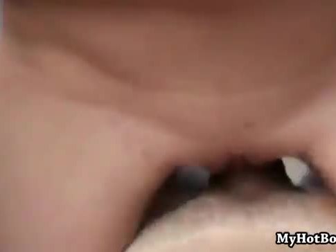 Daddy records himself screwing the horny brunette babysitter